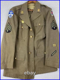 Ike jacket ww2 tanker patch 23rd army