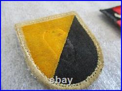 Issued Wwii Us Army Patch Set (2) The Ranger School Airborne