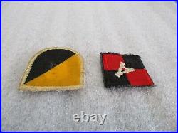 Issued Wwii Us Army Patch Set (2) The Ranger School Airborne