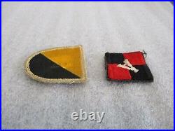 Issued Wwii Us Army Patch Set (2) The Ranger School Airborne