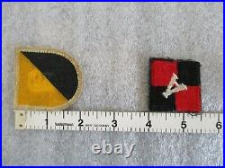 Issued Wwii Us Army Patch Set (2) The Ranger School Airborne