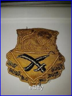 K0558 WW2 US Army 15th Cavalry Regiment Patch WB-3