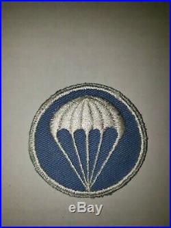 K14 WW 2 US Army Airborne Patch Paratroopers Shoulder/Cap WA3