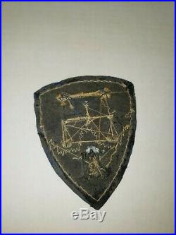 K2 WW 2 US Army Shoulder Patch Nuremberg Warm Crimes Trials WA3