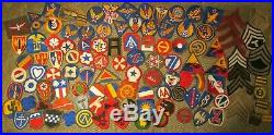 Lot 115 Us Army Air Force Airborne Wwii Uniform Patches Chevrons Cut Edge Usmc
