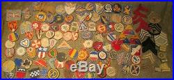 Lot 115 Us Army Air Force Airborne Wwii Uniform Patches Chevrons Cut Edge Usmc