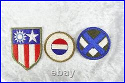 Lot Of 39 WWII Original US Army Patches Air Force Military