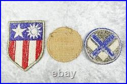 Lot Of 39 WWII Original US Army Patches Air Force Military