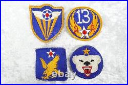 Lot Of 39 WWII Original US Army Patches Air Force Military