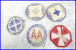 Lot Of 39 WWII Original US Army Patches Air Force Military