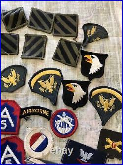 Lot Of 65 Army Patches US ARMY AIRBORNE A5 Mixed Lot
