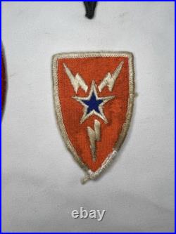 Lot Of 7 Vintage Us Army Wwii Patches Military Memoriabilia Rare Pack