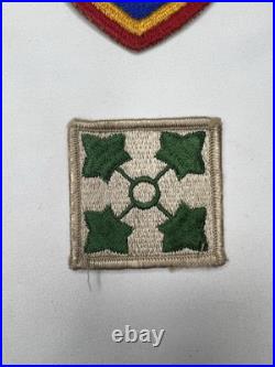 Lot Of 7 Vintage Us Army Wwii Patches Military Memoriabilia Rare Pack