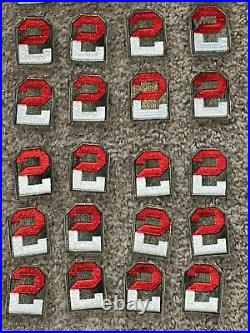 Lot Of 90 WW2 U. S Army 2nd Army Patch WWII Era Post Era WWII