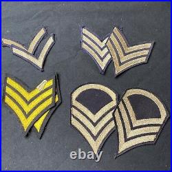 Lot Us Army Wwii 4 Chevrons Sets Sgt Patches