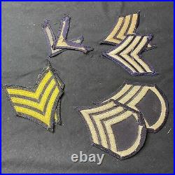 Lot Us Army Wwii 4 Chevrons Sets Sgt Patches