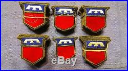 Lot of 100. WWII US Army 76th Division Shoulder Sleeve Insignia Patch