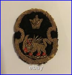 MP001-WWII Era Army Mission to Imperial Iran, Bullion Patch Iranian Made