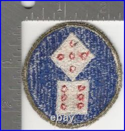 Most Wanted Variation #10 WW 2 US Army 11th Corps OD Border Patch Inv# K0600