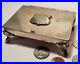NORFOLK VIRGINIA vtg mirror souvenir jewelry box WWII police army navy badge