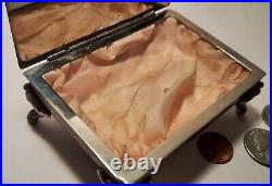 NORFOLK VIRGINIA vtg mirror souvenir jewelry box WWII police army navy badge