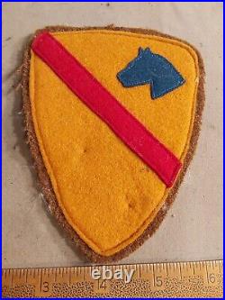N WWII Pre US Army 1st Cavalry Division 2nd Machine Gun Brigade Felt Patch