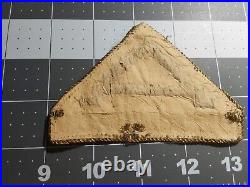 N WWII US Army 7th Army Seven Steps to Hell Tab Theater Made Patch Bullion