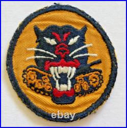 Nice WWII US Army Tank Destroyer Patch 4-Wheel Woven German-made