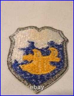 ORIGINAL US ARMY 18th Airborne Phantom DIVISION With AIRBORNE TAB SNOW BACK Patch
