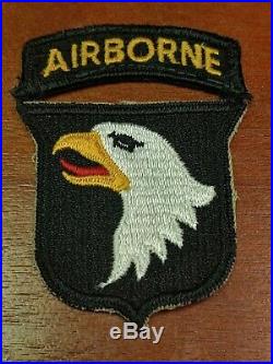 ORIGINAL WW2 US ARMY 101ST AIRBORNE DIVISION PATCH WWII U. S. A. Army Nice