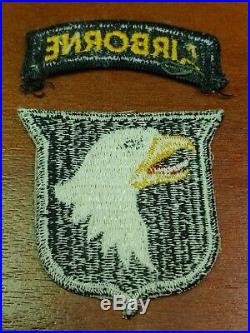 ORIGINAL WW2 US ARMY 101ST AIRBORNE DIVISION PATCH WWII U. S. A. Army Nice