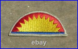 ORIGINAL WW2 US Army 41st Infantry Division Shoulder Patch Merrowed Edge