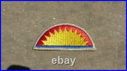 ORIGINAL WW2 US Army 41st Infantry Division Shoulder Patch Merrowed Edge