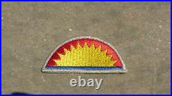 ORIGINAL WW2 US Army 41st Infantry Division Shoulder Patch Merrowed Edge