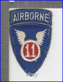 Occupation German Made US Army 11th Airborne Division Patch Inv# K0939