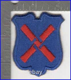 Occupation German Made US Army 12th Corps Red Windmill Blades Patch Inv# K2753