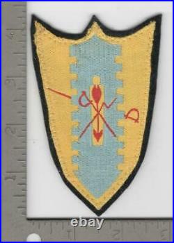 Off Uniform WW 2 Occupation US Army 4th Cavalry Regiment5 Bevo Patch Inv# N1909