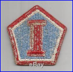 Off Uniform WW 2 US Army 1st Army Group Patch Inv#H258