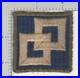Off Uniform WW 2 US Army 2nd Service Command OD Border Patch Inv# K3038