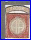 Off Uniform WW 2 US Army 82nd Abn Ribbed Weave Patch Attached Tab Inv# K0891