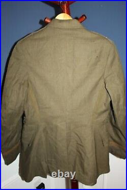 Original 1930's U. S. Army Named Officer's Army Ground Forces Patched Jacket