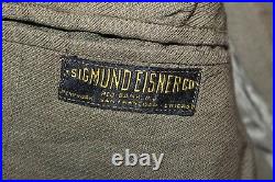 Original 1930's U. S. Army Named Officer's Army Ground Forces Patched Jacket