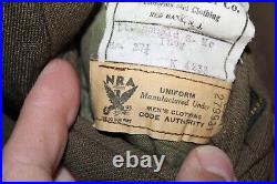 Original 1930's U. S. Army Named Officer's Army Ground Forces Patched Jacket