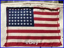 Original Brassard WWII Invasion Armband US 48 Star Flag Army Paratrooper USA