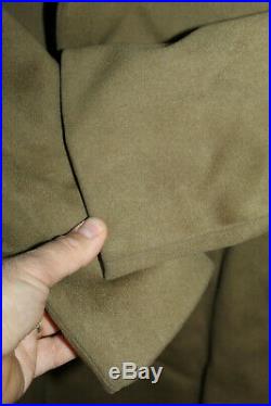 Original Early WW2 U. S. Army AF Officer Melon Wool Uniform Coat withFelt AAF Patch