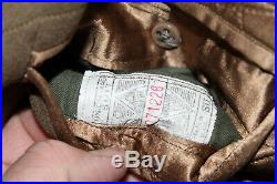 Original Early WW2 U. S. Army AF Officer Melon Wool Uniform Coat withFelt AAF Patch