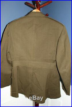 Original Early WW2 U. S. Army Air Forces Patched Uniform Jacket, Named & 1942 d