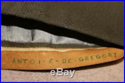 Original Early WW2 U. S. Army Airborne Infantry Patched Wool Overseas Hat, Named