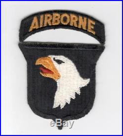 Original Type 9 US Army 101st Airborne Division Patch & Correct Tab Inv# G034