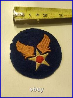 Original US ARMY AIR FORCE AAF PATCH WW2 WWII AIR CORPS Wool Felt